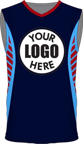 Custom Sublimated Basketball Jersey - Unisex "TrackerUnit" Cool Performance Tank