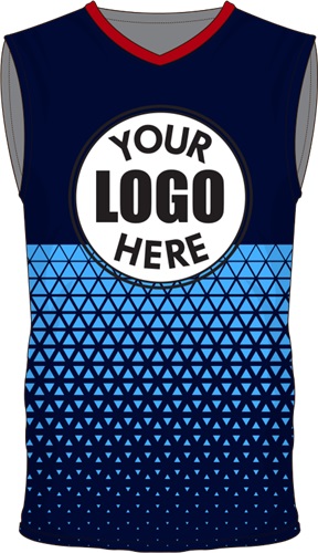 Unisex Triangles Cool Performance Sublimated Basketball Jersey