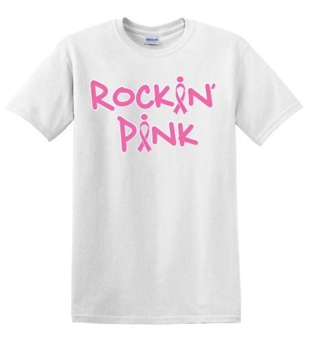 Epic Adult/Youth Rockin Pink Cotton Graphic T-Shirts. Free shipping.  Some exclusions apply.