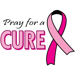 Epic Adult/Youth Pray for a Cure Cotton Graphic T-Shirts