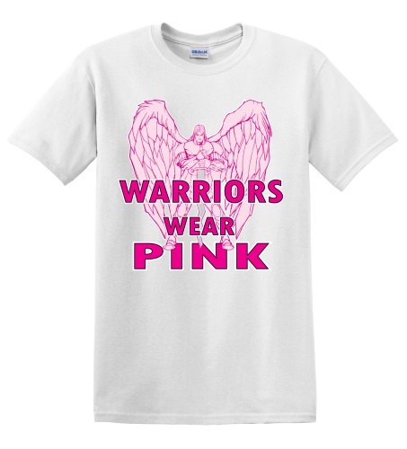 Epic Adult/Youth Warriors Wear Pink Cotton Graphic T-Shirts. Free shipping.  Some exclusions apply.