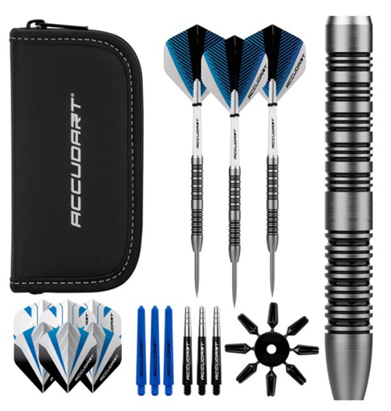 Accudart Steel Tip 7.2 Dart Set DA7202W Playground Equipment and Gear
