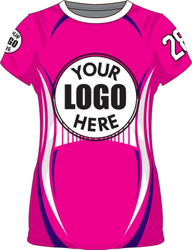 Sublimated Womens/Girls All-Sport Jersey - Custom "Alien" Cool Performance Crew