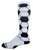 Over-The-Calf Soccer Ball Socks PAIR