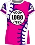 Sublimated Womens/Girls All-Sport Jersey - Custom "Baseball" Cool Performance Crew