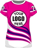 Womens/Girls Crew Fire Cool Performance Sublimated Jersey