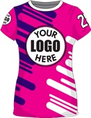 Womens/Girls Crew Flow Cool Performance Sublimated Jersey