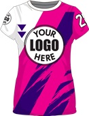 Womens/Girls Crew Scratched Cool Performance Sublimated Jersey