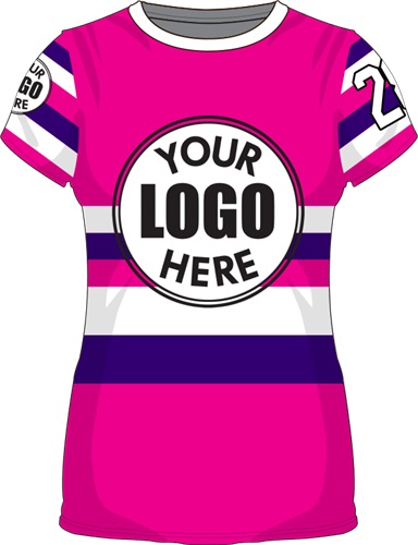 Sublimated Womens/Girls All-Sport Jersey - Custom "Bandit" Cool Performance Crew