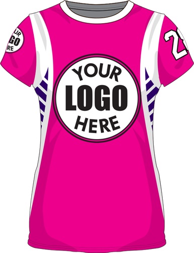 Sublimated Womens/Girls All-Sport Jersey - Custom "TrackerUnit" Cool Performance Crew