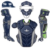 ALL-STAR MVP-PRO Series Adult Traditional Mask Catcher's Kit NOCSAE CKCC-5-TM