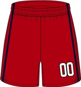 All-Sport Sublimated 7" Game Short - Custom "TwoStripe" Cool Performance Game Gear