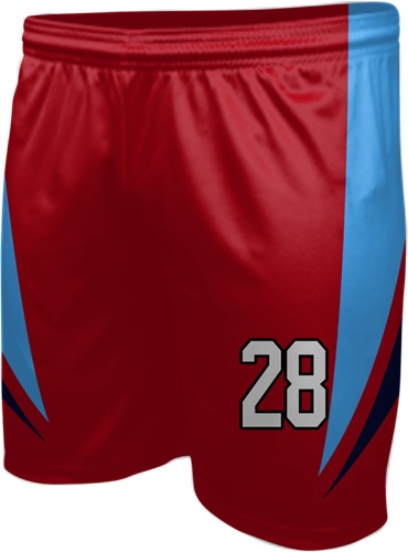All-Sport Sublimated 7" Game Short - Custom "Fire" Cool Performance Game Gear