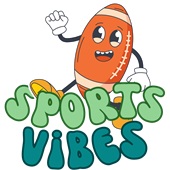 Epic Ladies Sports Vibes Retro Football V-Neck Graphic T-Shirts