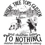 Epic Ladies Trees Glisten Children Listen to Nothing V-Neck Graphic T-Shirts