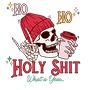 Epic Adult/Youth Ho Ho Holy Shit What A Year Colorful Cotton Graphic T-Shirts