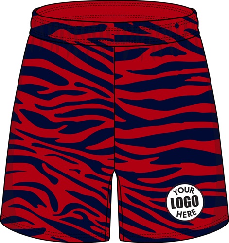 All-Sport Sublimated 7" Game Short - Custom "Wild" Cool Performance Game Gear