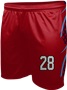 All-Sport Sublimated 7" Game Short - Custom "Alien" Cool Performance Game Gear