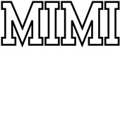 Epic Ladies MIMI varsity sports biggest fan blk V-Neck Graphic T-Shirts