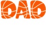 Epic Adult/Youth Dad Basketball Letters Font Cotton Graphic T-Shirts