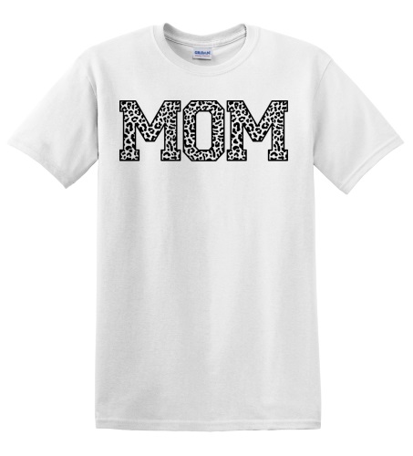 Epic Adult/Youth MOM Leopard Cheetah Spots Sports Fan Cotton Graphic T-Shirts. Free shipping.  Some exclusions apply.