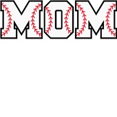 Epic Adult/Youth MOM Baseball Font Sports Fan Cotton Graphic T-Shirts