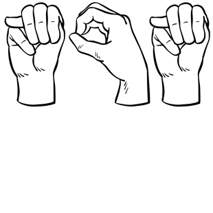 Epic Adult/Youth MOM Sign Language ASL Message Cotton Graphic T-Shirts