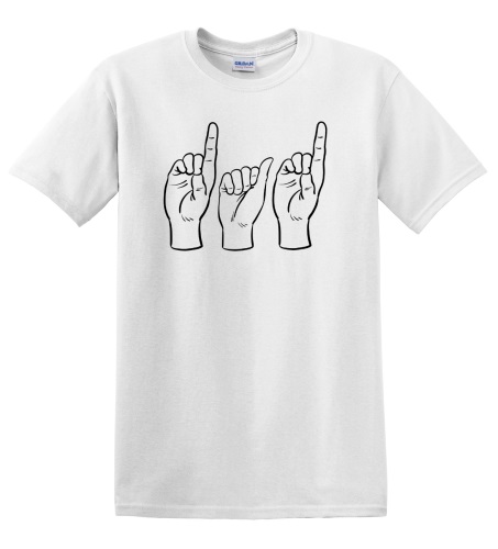 Epic Adult/Youth DAD Sign Language ASL Message Cotton Graphic T-Shirts. Free shipping.  Some exclusions apply.