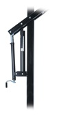 First Team Force 5" Crank Adjust Pole System Only Basketball