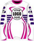 Unisex Crew Cobra Cool Performance Long Sleeve Sublimated Jersey