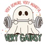 Epic Adult/Youth Very Cutesy Ghosties Weight Lift Gains Cotton Graphic T-Shirts