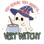 Epic Adult/Youth Very Cutesy Ghosties Witchy Spooky Cotton Graphic T-Shirts