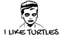 Epic Adult/Youth I Like Turtles Zombie Kid Meme Cotton Graphic T-Shirts