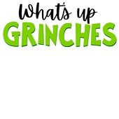 Epic Ladies What's Up Grinches outline V-Neck Graphic T-Shirts