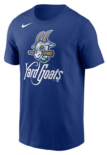Nike MiLB Adult Short Sleeve Cotton Tee Hartford Yard Goats N199