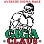 Epic Ladies Giga Claus Average Sigma Male Christmas Long Sleeve Graphic T-Shirts