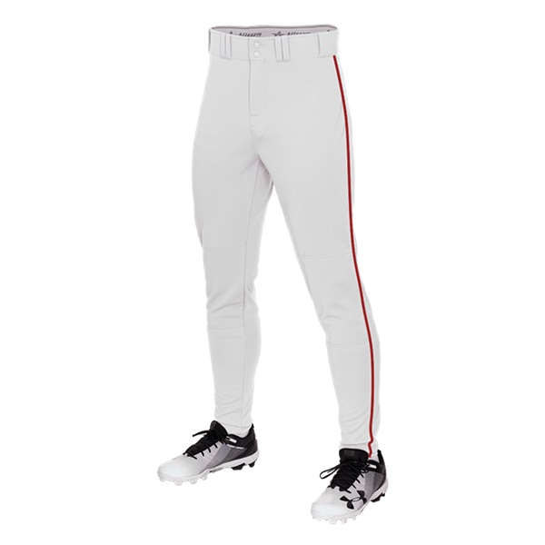 Alleson Athletic Pantaloni Baseball Con Treccia Uomo – Comodi, Traspiranti E Resistenti Per La Partita