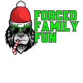 Epic Adult/Youth Forced Family Fun Not Amused Christmas Cotton Graphic T-Shirts