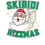 Epic Adult/Youth Skibidi Rizzmas Ohio Sigma Christmas Cotton Graphic T-Shirts