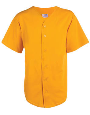 Teamwork Hot Corner Poly/Cotton Full Button Jersey. Decorated in seven days or less.