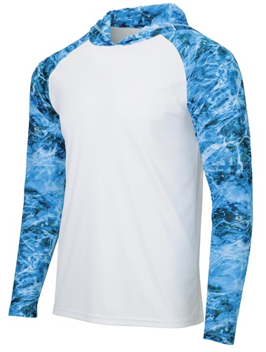 Paragon Biloxi Sublimated UPF50+ Hoodie Tee 241. Printing is available for this item.