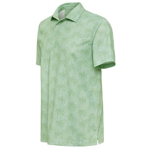 ParagonXP Adult Charleston Sublimated Palm Tree Print Polo UPF 30+