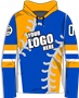 Long-Sleeve Sublimated Hood Tee - Custom 