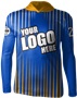 Long-Sleeve Sublimated Hood Tee - Custom "Rays" Cool Performance Unisex Warmup Gear