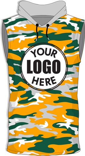 Sublimated Hood Tank - Custom "Camo" Cool Performance Unisex Tank