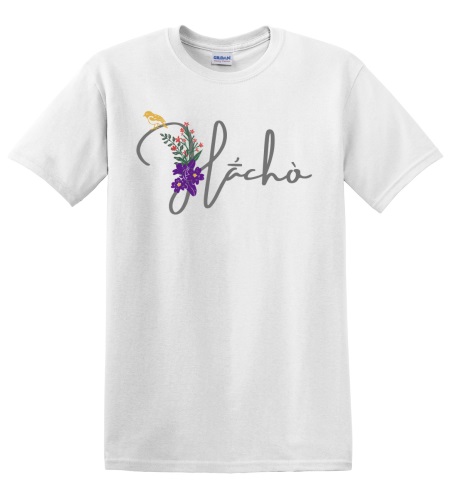 Epic Adult/Youth Hacho Kiowa Greeting Native Flower Bird Cotton Graphic T-Shirts. Free shipping.  Some exclusions apply.