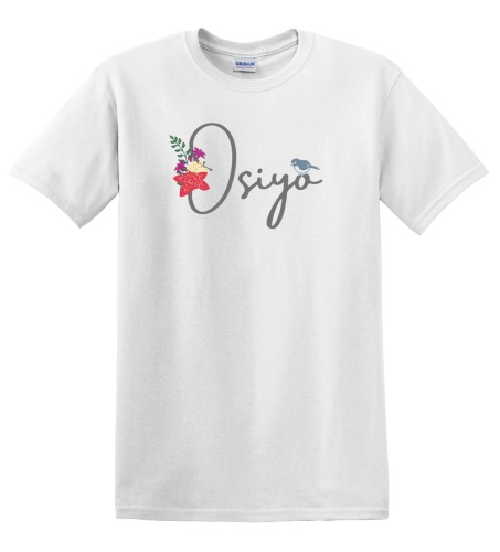 Epic Adult/Youth Osiyo Cherokee Greet Native Flower Bird Cotton Graphic T-Shirts. Free shipping.  Some exclusions apply.