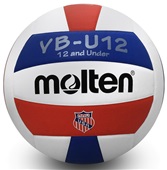 Molten USA Official Light Volleyball of the AAU For Young Athletes (VBU12-3AAU)