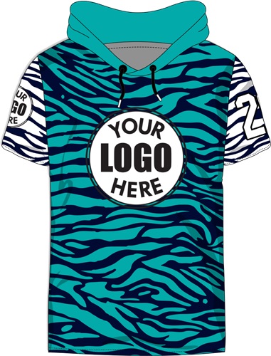 Sublimated Hood Tee - Custom "Wild" Cool Performance Unisex Tee