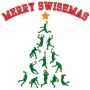 Epic Adult/Youth Merry Swishmas Basketball Christmas Tree Cotton Graphic T-Shirts